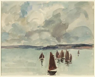 Pinasses, Arcachon Bay, n. 1928